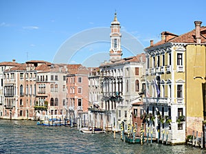 Buildings along the Grand Canal