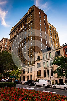 Buildings along Park Avenue in Upper East Side, Manhattan, New Y