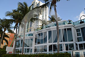 Buildings in Alton Road Miami Beach Florida