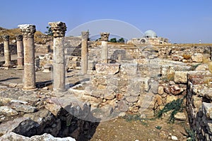Buildings of Amman Citadel in national historic site