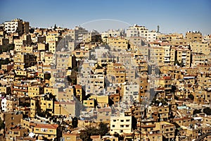 Buildings in Amman city, Jordan