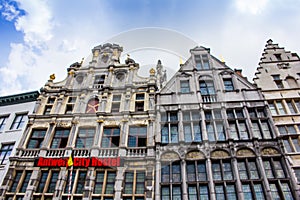 Buildings in Antwerp, Belgium