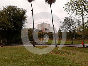 Buildings around Quinta da Boa Vista Rio de Janeiro Brazil.