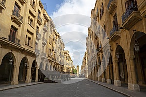 Buildings in Beirut, Lebanon