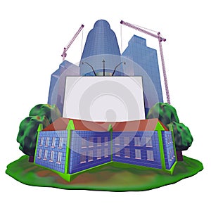 Buildings billboard