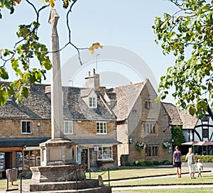 Buildings in broadway photo