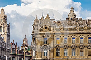 Buildings in Budapest