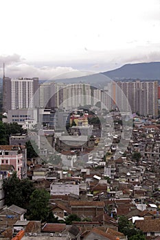 buildings in the city of Bandung? photo