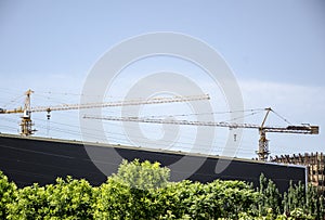 The Buildings construction site , Beijing