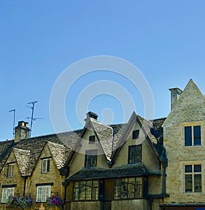 Detail of the roofs