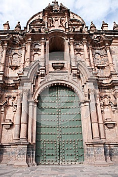 Buildings in Cuzco, Peru,