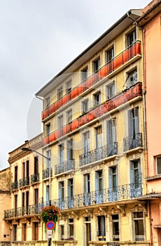 Buildings in Dax town - France photo