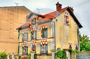 Buildings in Dax town - France photo