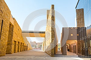 Buildings of Diraiyah, also as Dereyeh and Dariyya, a town in Riyadh, Saudi Arabia, was the original home of the Saudi royal photo