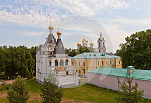 Buildings of Dmitrov kremlin, Russia