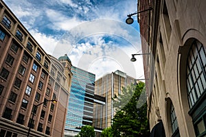 Buildings in downtown Atlanta, Georgia.