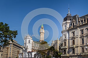 Buildings in downtown Buenos Aires near Plaza de Mayo - Buenos Aires, Argentina photo