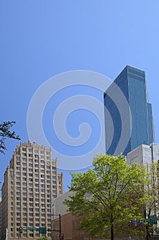 Buildings in downtown Fort Worth