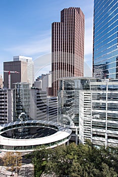 Buildings in downtown Houston, Texas