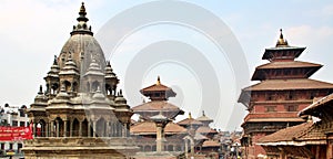 BUILDINGS IN DURBAR SQUARE