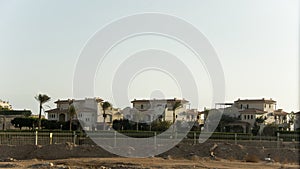 Buildings in the Egyptian area of the Sahara desert -Egypt 496