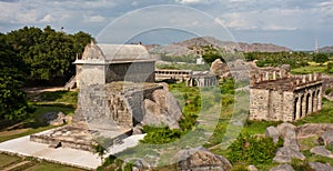 Buildings at Gingee Fort