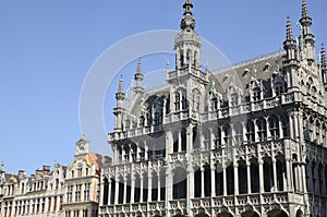 Buildings at Grote Markt in Brussels