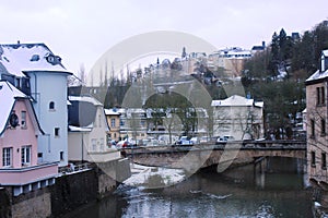 Winter in Luxembourg City