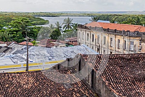 Buildings of the historic center of Joao Pessoa, Braz