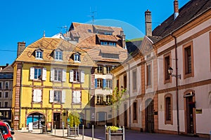 Buildings in the historic centre of Belfort