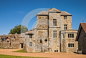 Buildings inside Carisbrooke Castle