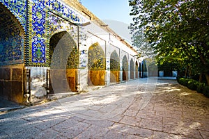 Buildings of Jameh mosque in Isfahan - Iran