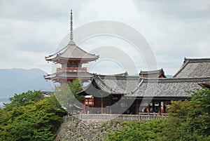 Buildings at Kiyomizudera Temple, Kyoto