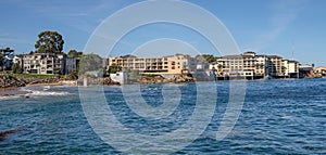 Buildings in Monterey bay California state