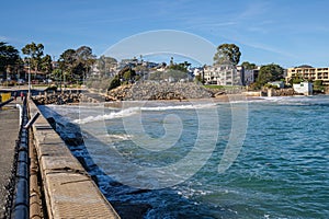 Buildings in Monterey bay California state