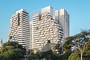 Buildings Near Avenue 23th of May Avenida 23 de Maio in Sao Pa