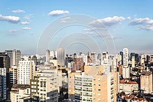 Buildings near Paulista Avenue, in Sao Paulo, Brazil Brasil