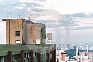 Buildings near Paulista Avenue, in Sao Paulo, Brazil Brasil