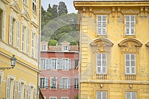 Buildings in Nice, France