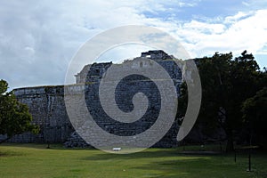 Buildings of the Nuns in Chichen Itza, Yucatan, Mexico