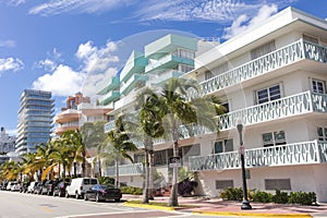 Buildings in Ocean Drive. Miami Beach photo