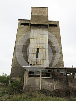 Buildings of old broken and abandoned industries in city of Banja Luka - 8