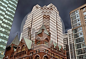 Buildings Old and New Toronto photo