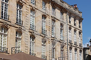 Buildings - Place du Parlement - Bordeaux - France photo