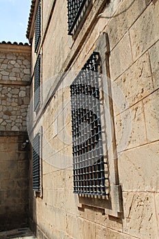 Buildings of Pueblo Espanol Palma de Mallorca Spain