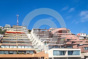 Buildings at Renaca beach - Vina del Mar, Chile