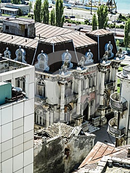 Buildings in residental area, Constanta, Romania