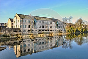 Buildings by the River Kent, Kendal