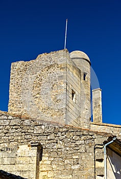 Buildings in Saint-Emilion, a UNESCO heritage site in France