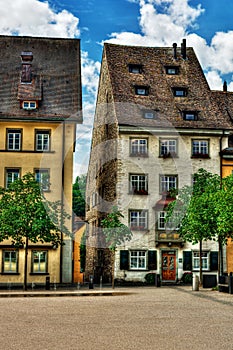 Buildings in Schaffhausen HDR